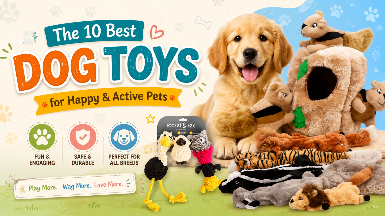 The 10 Best Dog Toys for Happy & Active Pets