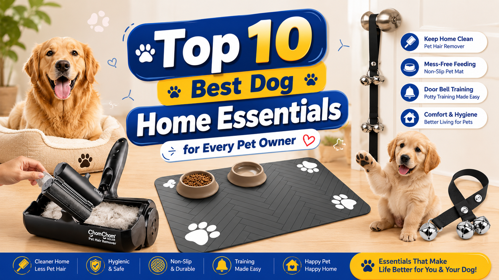 Top 10 Best Dog Home Essentials for Every Pet Owner